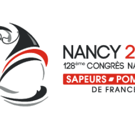 Logo Nancy 2022 128ème congrès national des Sapeurs Pompiers de France