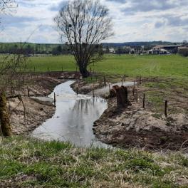 Aménagement de berges à Ramécourt