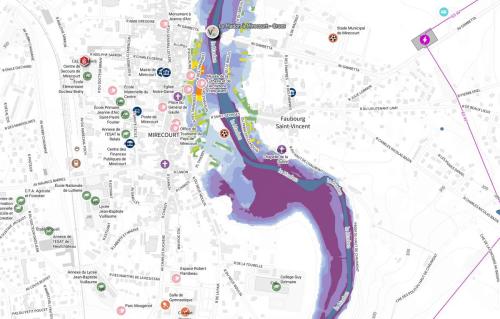 La réalisation de cartes des zones inondables potentielles