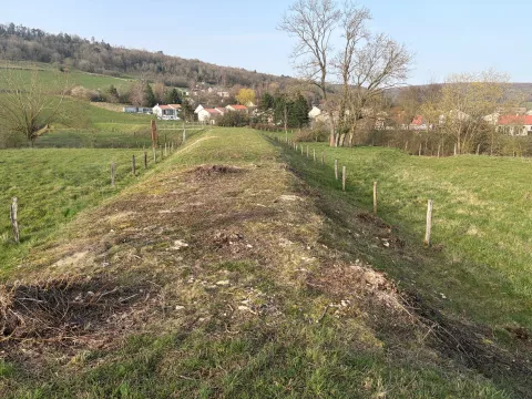 Digue à Maizières, mise à disposition de l'EPTB