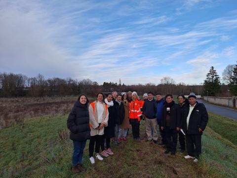 Délégation cambodgienne à Hymont